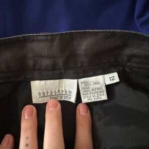 Nordstrom Black Shorts Vintage